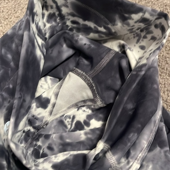 Lululemon Wunder Under High-Rise Tight 25"  in Marble Dye Classic Navy - size 0 - Picture 8 of 10